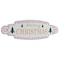 Homeroots 11" X 36" White Green and Red Merry Christmas Metal Wall Decor 487515 - alternate 4