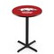 Holland Bar Stool Co 36" Blk Wrinkle Arkansas Pub Table, 36" dia. Top L211B3636ArknUn - alternate 1