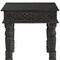 Homeroots 24" Black Distressed Solid Wood End Table 521959 - alternate 6
