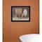Homeroots Country Bath 7 Black Framed Print Bathroom Wall Art 415289 - alternate 4