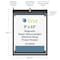 C-Line Products Shop Ticket Holders, Magnetic, 9"W, PK25 85912 - alternate 5
