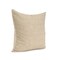 Homeroots 22" Beige Cotton Blend Throw Pillow Cover with Texture 608201 - alternate 3