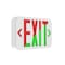 Compass LED Lighted Exit Sign, White, 1 or 2 Face(s), LED, Wall/Ceiling Mount, Not Battery Powered CARG - alternate 3