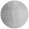 Homeroots 8' Gray And Silver Round Abstract Washable Indoor Outdoor Area Rug 588228 - alternate 6