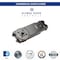 Global Door Controls Duronodic Grade 1 Overhead Concealed Adjustable Door Closer with 105 Degree Swing Radius TC7011LP - alternate 1