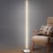 Jonathan Y Iris 59.5" LED Integrated Floor Lamp, Chrome JYL7007A - alternate 8
