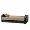 Homeroots 87" Brown Polyester Convertible Futon Sleeper Sofa And Toss Pillows With Storage 607140 - alternate 5