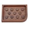 Homeroots Designer Genuine Teak Soap Dish 475848 - alternate 4