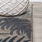 Jonathan Y Montego High-Low Tropical Palm Brown/Navy/Ivory 4 ft. x 6 ft. Indoor/Outdoor Area Rug HWC101B-4 - alternate 4
