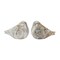 Homeroots Set of Two Brown Blue And Ivory Faux Marble Bird Figurines, 2PK 518095 - alternate 1
