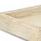 Homeroots 10in Beige Resin Handmade Trinket Tray 713008 - alternate 7