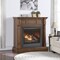 Duluth Forge Ventless Liquid Propane Gas Fireplace With Mantel - 32,000 BTU, Remote Control, Walnut Finish FLI32R-M-WN - alternate 3