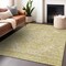 Homeroots 3' X 5' Gold Tan And Beige Oriental Washable Indoor Outdoor Area Rug 603809 - alternate 5