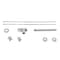 Kingston Brass Plumbing Sink Trim Kit with Bottle Trap, Polished Chrome KPK801P - alternate 1