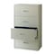 Hirsh 30" W 4 Drawer Lateral File Cabinet, Light Gray, A4/Legal/Letter 19440 - alternate 1