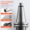 Vevor CAT40 Collet Holder ER 16/32 Collet Chuck Set 35 PCs SLN FMB ER16/32 APU, 35PK CAT4035 - alternate 4