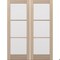 Doornmore G103, 74.5" x 98" ( 2x36" Door) Left Hand, Mahogany SDL 3 Lite Exterior Door G103-SW-3696_2_LI - alternate 7
