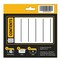 Totetags Storage Bin Labels, Write-On Tote Label, Includes Contents Sticker, Yellow, 1 Set, 5x3 in, 2PK TOTETAGS-1X1-YLW - alternate 3