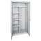 Sandusky Lee Medium Duty Welded Steel Combination Cabinet, 36x18x72, Dove Gray CAC1361872-05 - alternate 5
