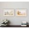Homeroots Set Of Two Sunrise Serene Gold Framed Print Wall Art, 2PK 525110 - alternate 3