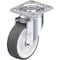 Blickle Swivel Plate Caster, PU, 5", 770 lb., Caster Wheel/Tread Material: Nylon/Thermoplastic Polyurethane LH-POTH 125K-14 - alternate 1