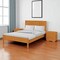 Homeroots Three Piece Brown Solid Wood Bedroom Set 523677 - alternate 7