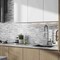 Apollo Tile White 11.8 in x 11.8 in Glass, Metal Glossy Floor and Wall Mosaic Tile 4.83 sqft/case, 5PK APLCAS88006A - alternate 6