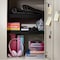 Lockermate Adjust-A-Shelf Locker Shelf, Extends to Fit Your Locker, Black, 2-Pack 5024-BLK-2PK - alternate 3