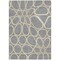 Homeroots 5' X 8' Gray Ivory And Beige Abstract Washable Indoor Outdoor Area Rug 600535 - alternate 4