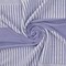 Homeroots 50" X 60" Purple Woven Cotton Striped Throw Blanket with Tassels 516601 - alternate 6