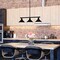 Vaxcel Akron 3L Bronze Farmhouse Linear Chandelier Island Pendant Fixture Pool Table Light H0269 - alternate 2
