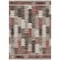 Homeroots 5' X 8' Brown And Ivory Southwestern Washable Indoor Outdoor Area Rug 587339 - alternate 9