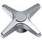 Danco Cross Replacement Chrome Faucet Handle 80025 - alternate 1