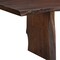 Homeroots 72" Dark Brown Solid Wood Removable Leaf Double Pedestal Base Extendable Dining Table 554341 - alternate 6