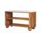 Homeroots 35in Brown Solid Wood Storage Bench With Shelves 723442 - alternate 6