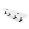 Skutchi Designs Arc Boat Conference Table With Power, 48 in W, 168 in L HAR-ABOT-48X168-T.BK-W960-EBLK - alternate 1