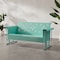 Crosley Azalea Retro Outdoor Sofa Glider CO1034-AQ - alternate 7