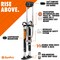 Surpro Double-Sided Drywall Stilts, Magnesium Base, 16 in - 24 in Height, QuadLock Contractor-Grade Stilts S2-M-1624 - alternate 3