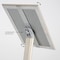 M&T Displays Pedestal Sign Holder Restaurant Menu Board Floor Standing 11 x 17 White Pearlic UCUMB20517X2000 - alternate 2