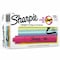 Sharpie Smear Guard Highlighter, Chisel Tip Fluorescent Pink PK12 25009B - alternate 1