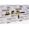 Kingston Brass Double-Handle Wall Mount Bathroom Faucet, Polished Brass KS6122KL - alternate 5