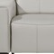 Homeroots 77in Light Gray and Brown Italian Leather Power Reclining Loveseat With Storage 720550 - alternate 6