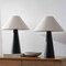 Jonathan Y Harrison 22.5" Modern Contemporary Sculptural Tapered Cone Resin LED Table Lamp, Matte Black, 2PK JYL5607A-SET2 - alternate 6