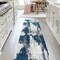 Jonathan Y Zoe Contemporary Bohemian Abstract Marble Navy/White 2 ft. x 8 ft. Runner Rug SEU302A-28 - alternate 3