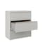 Hirsh 36" W 3 Drawer Lateral File Cabinet, Light Gray, A4/Legal/Letter 17635 - alternate 3
