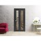 Sartodoors Sliding Closet Bi-fold Doors, Lucia 2266 Matte Black with Clear Glass and Aluminum Strips, Sturdy LUCIA2266BF-BLK-60 x 80 (2* 30x80) - alternate 5
