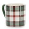 Martha Stewart Holiday Plaid 8 Piece 19 Ounce Stoneware Mug Set in Green 140731.01 - alternate 2