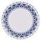Martha Stewart 12 Piece Round Bamboo Fiber Dinnerware Set in Blue 136004.12 - alternate 4