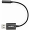 Rocstor USB TYPE-A TO 3.5 MM HEADPHONE JACK ADAPTER - ALUMINUM - BLACK Y10A346-B1 - alternate 4