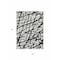 Homeroots 5' X 8' Black And Ivory Abstract Washable Indoor Outdoor Area Rug 614318 - alternate 3